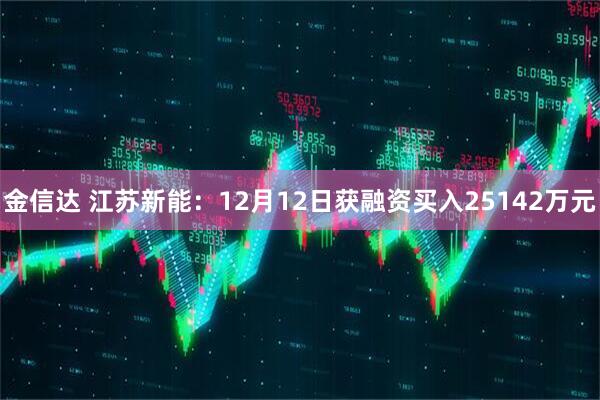 金信达 江苏新能:12月12日获融资买入25142万元